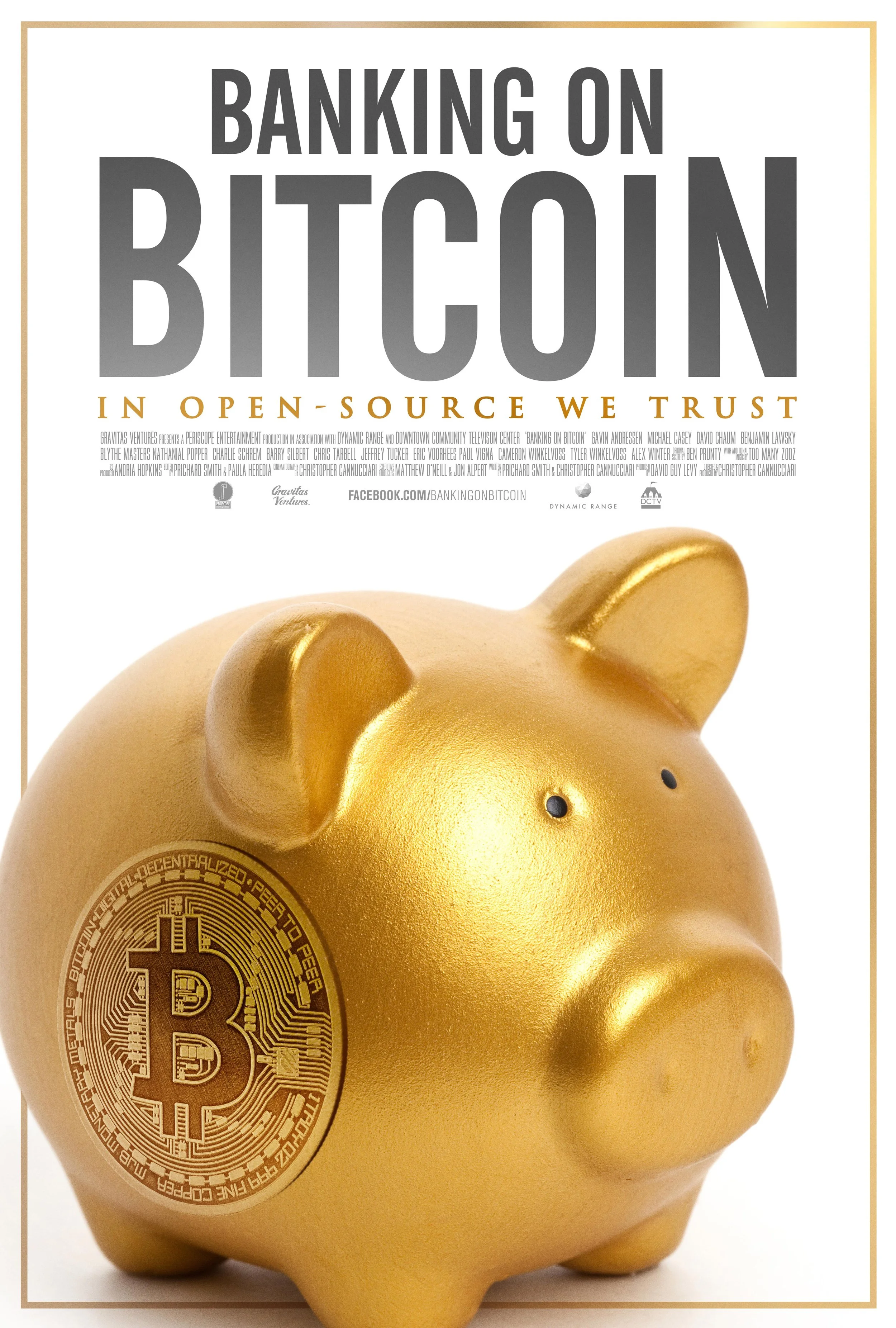 Banking on Bitcoin poster